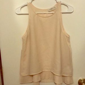 Abercrombie size small beautiful peach blouse